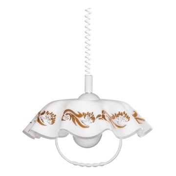 Prezent 74197 A02 - Candelabro suspenso LYRA 1xE27/60W/230V